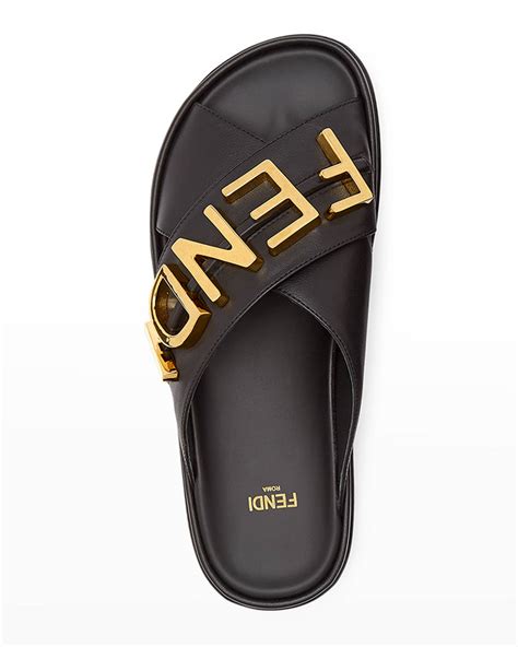 Fendi logo slides